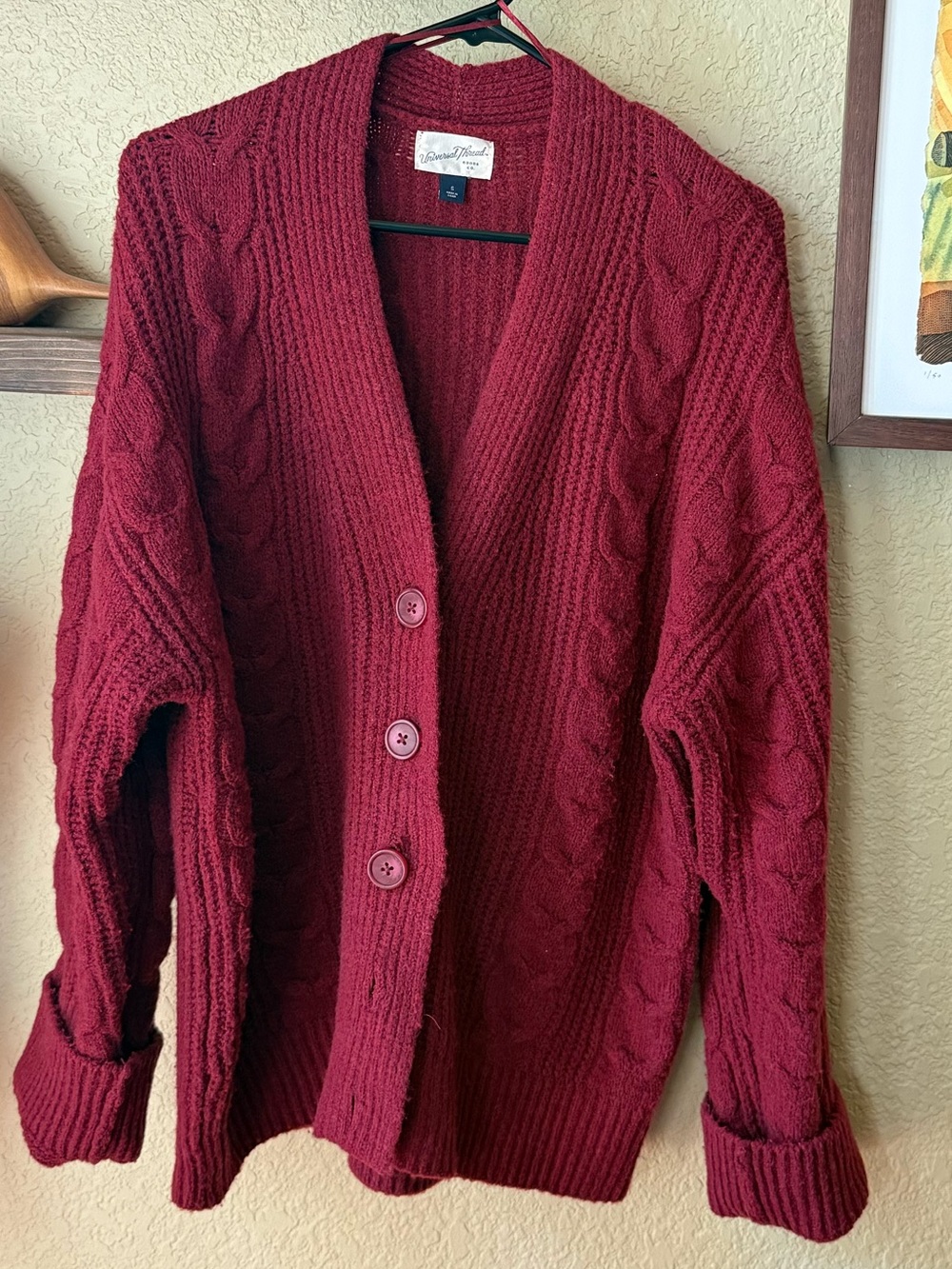 Universal Thread Oversized Boyfriend Cardigan Sweater